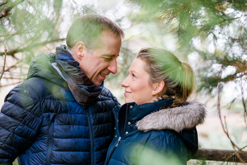 Paarshooting bei Regen in Planten un Blomen